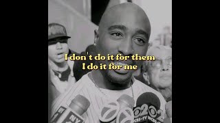 2Pac  Ambitionz Az a Ridah  Super Lyrics Effect Experience [upl. by Lunnete40]