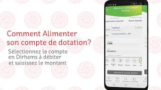 CFG Bank  Edotation Tutoriel 44 – Comment alimenter mon compte de dotation [upl. by Ahseneuq]