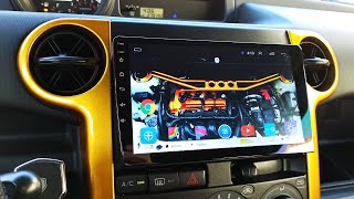 HIKITY ANDROID CAR STEREO with GPS NAVIGATION 9Inch TOUCH SCREEN RADIO BLUETOOTH REVIEW [upl. by Kayley616]