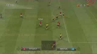 PES 09 Skills Tutorial [upl. by Algar138]