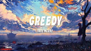 Tate McRae  greedy Lyric Mix Video  BeatBlend Jams [upl. by Nuaj]