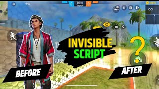 HOW to make invisible character script in Craftland free fire [upl. by Leirua]