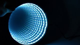 Build an Infinity Mirror  Science Project [upl. by Auqinehs210]