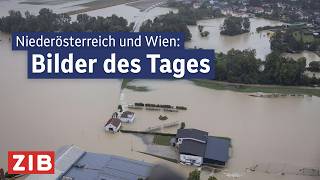 Hochwasser in Niederösterreich und Wien Die Bilder des Tages  ZIB2 vom 16092024 [upl. by Enair77]