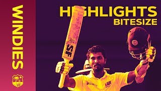 Windies v Sri Lanka 2nd Test Day 1 2018  Bitesize Highlights [upl. by Varrian]