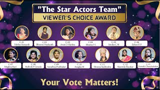 The Star Actors Team  Nominees for the Viewers Choice Award Chitrakoota School Bangalore [upl. by Arvie]