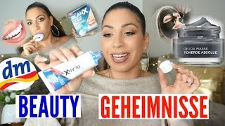 Dm Beauty GEHEIMNISSE aus der DROGERIE  Weiße Zähne aufhellen  Haare  Schöne Haut MAYRA JOANN [upl. by Eignav]