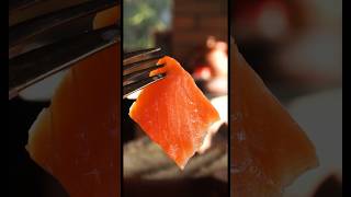 Smoked Salmon at home fish fishing fishingvideo salmon [upl. by Harragan]