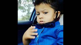 2yearold boy sings Dance for me song arnav 2yearsold singer babysinger babyvideos kidsvideos [upl. by Koran279]