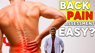 Acute Low Back Pain Physiotherapy Assessment [upl. by Elleinet]