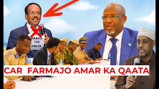 DEG DEG Gud Aadan Madoobe oo ku amray Taliyeyaasha Ciidamada ineysan qaadan amarada Farmajo jab weyn [upl. by Anev767]