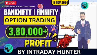 Live Intraday Trade  Bank nifty Option Trading by Intraday Hunter [upl. by Trude]