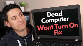 Lenovo Laptop Computer  Dead  Wont Turn On  No Power Fix [upl. by Adnirak501]