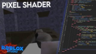 How to make a Pixel Effect Roblox Studio  Tutorial [upl. by Cherry]