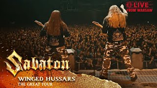 SABATON  Winged Hussars Live  The Great Tour  Warsaw [upl. by Velda]