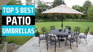 Best Patio Umbrellas 2025  don’t buy one before watching this [upl. by Ebarta]