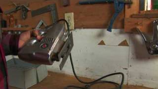 Power Tools amp Carpentry Skills  How to Replace a Scroll Saw Blade [upl. by Erodasi218]