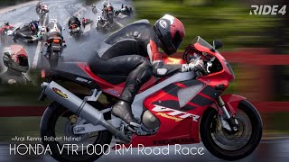 Ride4 HONDA VTR1000 2001 Road Race Arai kenny Robert 😙😙👍👍GAMEPLAY PS4 [upl. by Aivull]