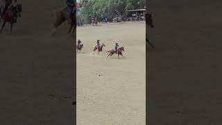 Corriendo la morisma🐎 centro de chaparrosa🫡 parte 12 mexico morismas tradiciones zacatecas [upl. by Ettenaj234]