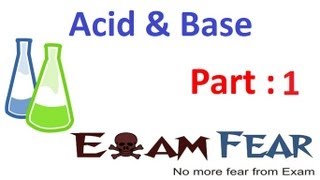 Chemistry Acid amp Base part 1 Acid Introduction CBSE class 10 X [upl. by Einnahpets]