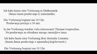 Jednostavno objašnjenje za VORLESUNG u nemackom jeziku [upl. by Jule]