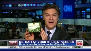 Dr Oz Canned foods are just as good [upl. by Llet163]