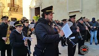 marcia Squinzano Banda di Grottaglie Opus in musica 4224 Grottaglie Processione di S Ciro [upl. by Annaeel]