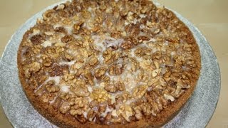 Tarta de nueces con crema y galletas Riquisima [upl. by Eidnew729]