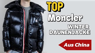 Top Fake Moncler Daunenjacke  Moncler Montbeliard Replika Unboxing [upl. by Anilecram255]