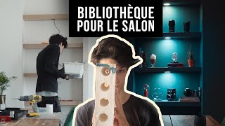 Une étagère en carreaux de plâtre pour le salon [upl. by Kory]