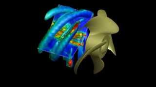 Tomographic PIV Propeller wake analysis CNRINSEAN [upl. by Enomys]