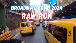 I CRASHED IN THE WORLDS MOST DANGEROUS SKATE RACE  Broadway Bomb 2024 Raw Run [upl. by Kenyon314]