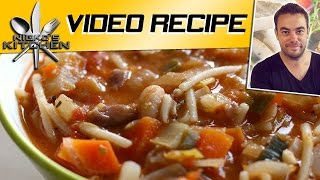 How to make Minestrone Soup [upl. by Wetzel]