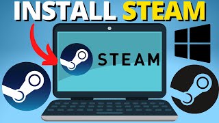 How to Download Steam on Windows PC amp Laptop  2022 [upl. by Godber]