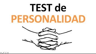 Test de PERSONALIDAD Los dedos enlazados [upl. by Ahsirahc]