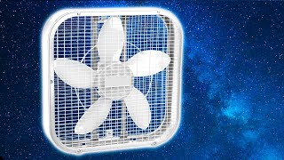 BOX FAN WHITE NOISE  Soothing Sleep Sounds  Also Good For Focus Studying Homework  ASMR [upl. by Jeffry]