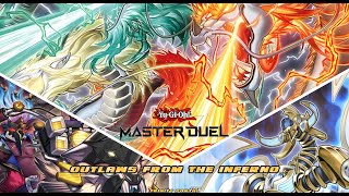 Master Duel  All New Animation Tenpai Dragon Infernoid Ritual Beast amp Goblin Biker [upl. by Aninaig]