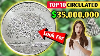 10 Most Rare amp Valuable State Quarter Coins Worth Money to look for your pocket change [upl. by Dulcine520]