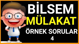 Bilsem Mülakat Soru Örnekleri  Genel Zihinsel Yetenek  4 [upl. by Nibur708]