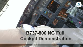 P03  B737 Cockpit Demonstration  Learn to Fly  Airplane Explained AZ  Aerospace Engineering [upl. by Sokil]