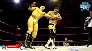 Emperador Azteca vs Cerebro Negro ¡¡¡ CAMPEONATO WELTER IWRG [upl. by Hedges]