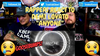 Rappers React To Demi Lovato quotAnyonequot [upl. by Tini]