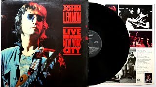 John Lennon ‎ Live In New York City  Vinyl Unboxing [upl. by Eniar]