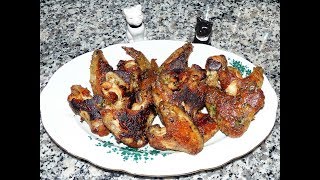 Alitas de Pollo Crujientes a la sartén [upl. by Anoirb]