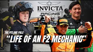 Life of a FORMULA 2 Mechanic  Road to F2 Incoming rookies Karting with drivers and more [upl. by Gianni]