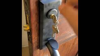 New Baldwin Mortise Lockset Replacement  Done By Urgent Locksmith NYC [upl. by Kcirad]