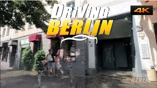 Driving Berlin Germany Prenzlauer Berg Moabit Friedrichshain Pankow 4K 60FPS [upl. by Eidur]