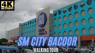 SM CITY BACOOR Walking Tour in Bacoor City Cavite Region IVA 4K [upl. by Cirdla]