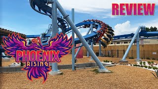 Phoenix Rising Busch Gardens Tampa Review The All NEW BampM Family Coaster [upl. by Namara]