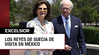 Reyes de Suecia visitan México para conocer patrimonio cultural [upl. by Parnas377]